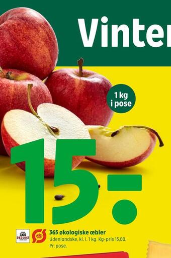 Coop 365 365 økologiske æbler tilbud