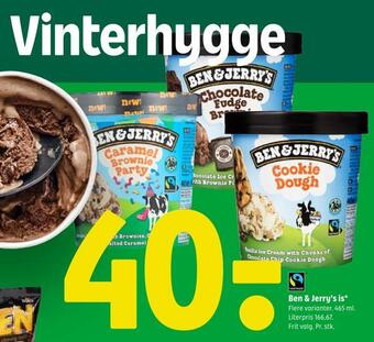 Coop 365 Ben & jerry's is tilbud