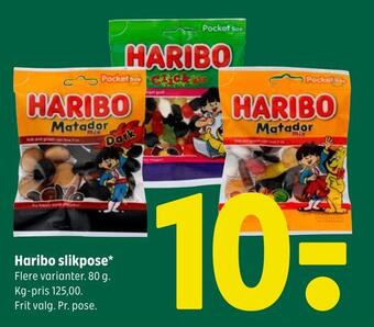 Coop 365 Haribo slikpose tilbud