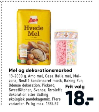 Bilka Amo hvedemel tilbud