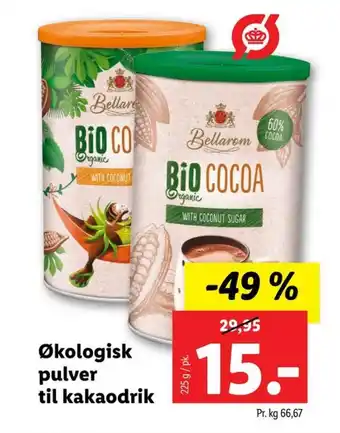 Lidl Bellarom kakaodrikspulver tilbud