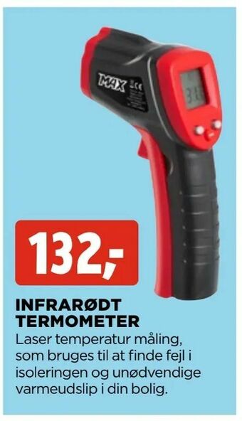 jem & fix Infrarødt termometer tilbud