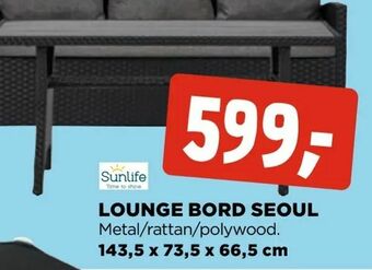 Lounge bord seoul