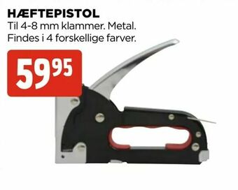 jem & fix Hæftepistol tilbud