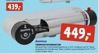 jem & fix Termostatarmatur tilbud