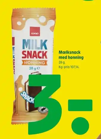 Coop 365 Coop milk snack tilbud