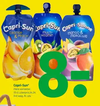 Coop 365 Capri-sun frugtdrik mango & maracuja tilbud