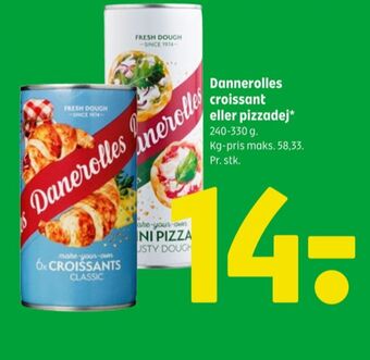 Danerolles croissantdej