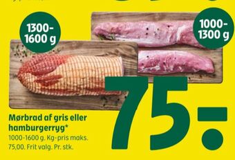 Coop 365 Ukendt grisemørbrad tilbud