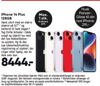 Bilka Iphone 14 plus 128gb tilbud
