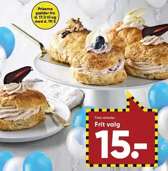 Bilka Fastelavnsboller tilbud