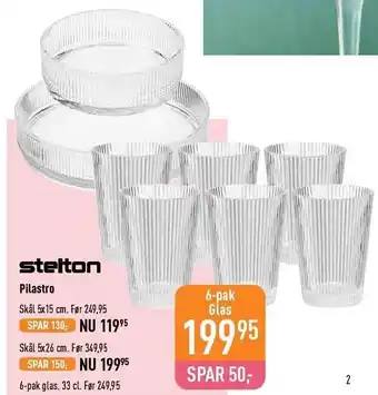 Imerco Stelton pilastro tilbud