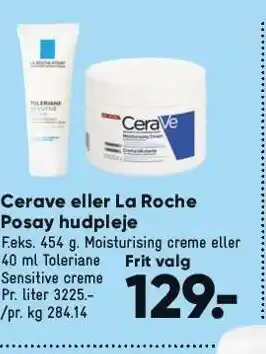 Bilka Cerave el. lamroche posay hudpleje tilbud