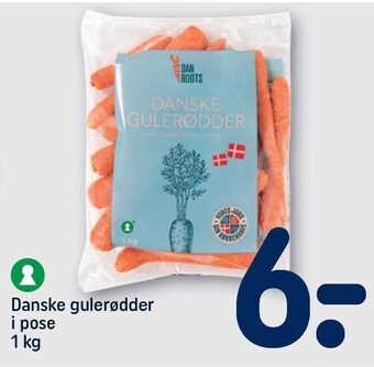 REMA 1000 Danske gulerødder i pose tilbud
