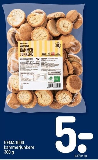 Rema 1000 kammerjunkere
