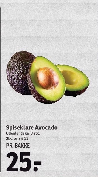 SPAR Spiseklare avocado tilbud