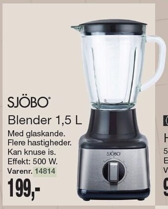Sjöbo blender 1,5 l