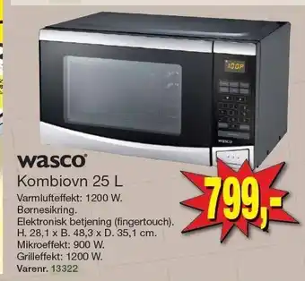 Wasco kombiovn 25 l