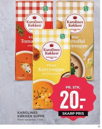 MENY Karolines køkken suppe tilbud