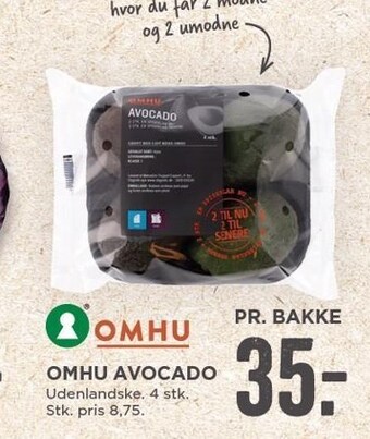 MENY Omhu avocado tilbud