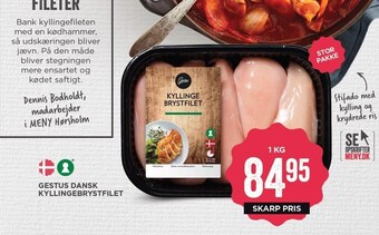 MENY Gestus dansk kyllingebrystfilet tilbud