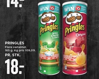 MENY Pringles tilbud