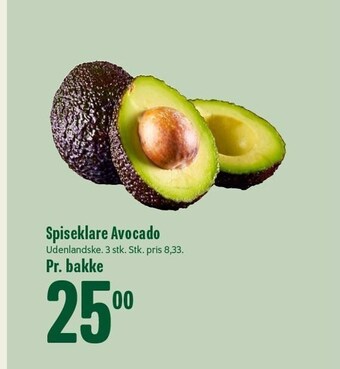 Min Købmand Spiseklare avocado tilbud