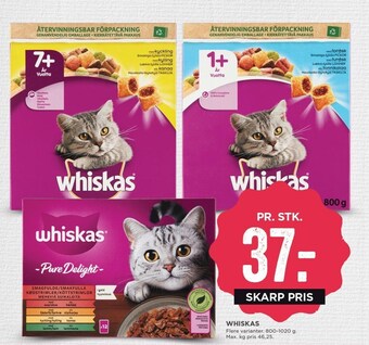 MENY Whiskas tilbud