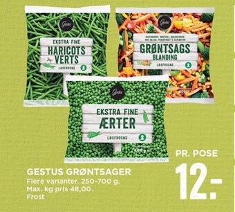 MENY Gestus grøntsager tilbud