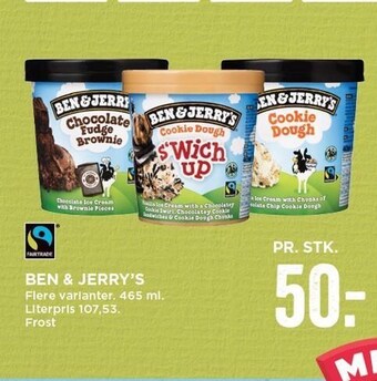 MENY Ben & jerry's tilbud