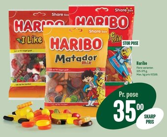 Min Købmand Haribo tilbud