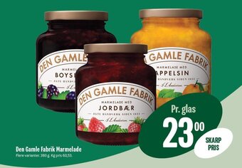 Min Købmand Den Gamle Fabrik Marmelade tilbud