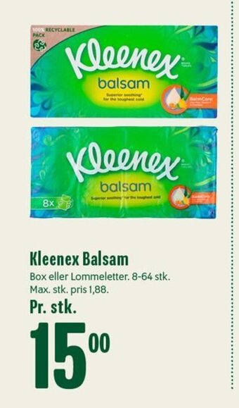 Min Købmand Kleenex Balsam tilbud