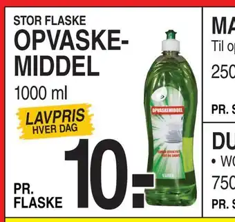 Opvaskemiddel