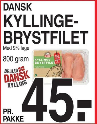 ABC Lavpris Kyllingebrystfilet tilbud