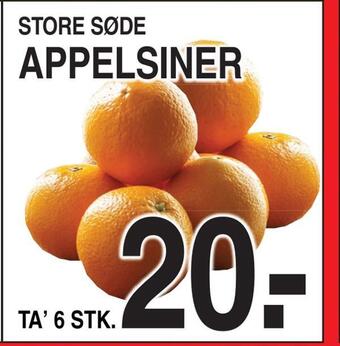 ABC Lavpris Appelsiner tilbud