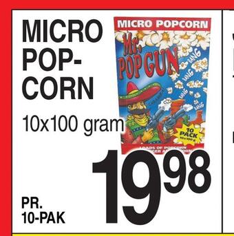 Micro popcorn