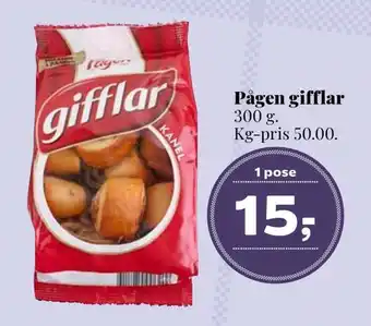 Dagli'Brugsen Pågen gifflar tilbud