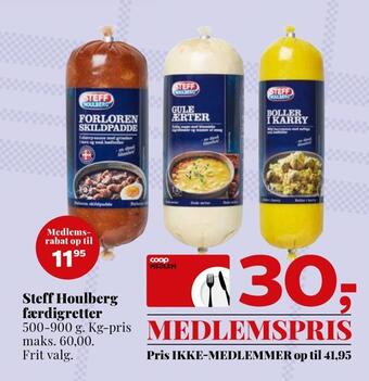 Dagli'Brugsen Steff houlberg færdigretter tilbud