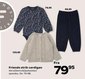 Friends strik cardigan