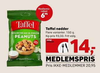 SuperBrugsen Taffel nødder tilbud
