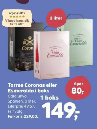 SuperBrugsen Torres coronas eller tilbud
