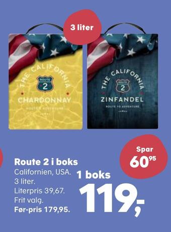 SuperBrugsen Route 2 i boks tilbud