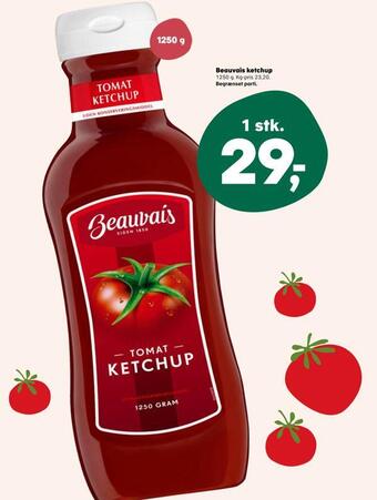 Kvickly Beauvais ketchup tilbud