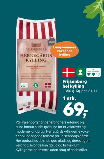SuperBrugsen Frijsenborg hel kylling tilbud