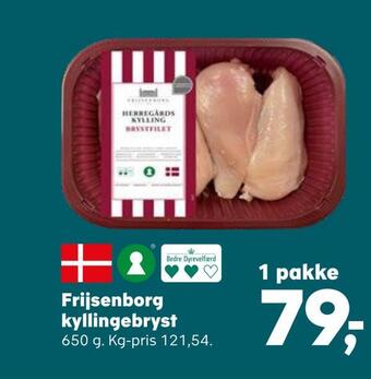 SuperBrugsen Frijsenborg kyllingebryst tilbud