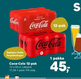 SuperBrugsen Coca-cola tilbud