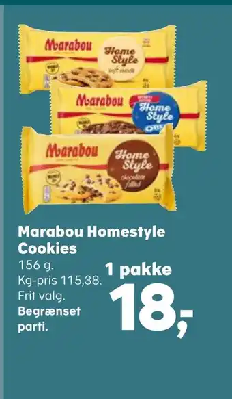 SuperBrugsen Marabou homestyle cookies tilbud