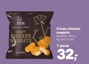 SuperBrugsen Crispy chicken nuggets tilbud