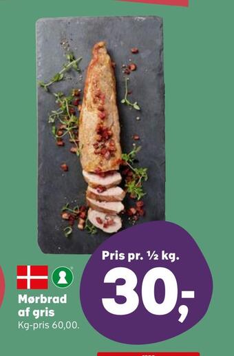 SuperBrugsen Mørbrad af gris tilbud